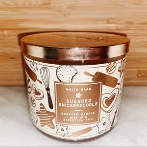 White Barn, Sugared Snickerdoodle Candle!